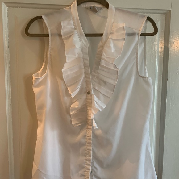 White H&M blouse - Picture 1 of 3